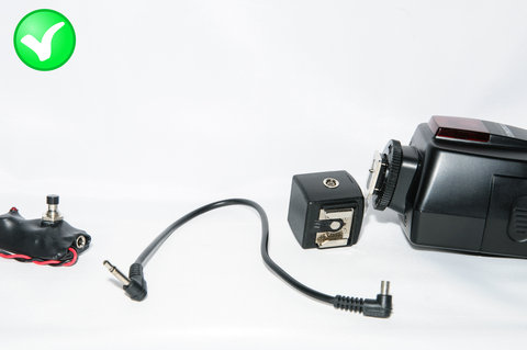 If your flash doesn't have the PC SYNC connector, you can buy an hot-shoe adapter for less than 5 Euro
