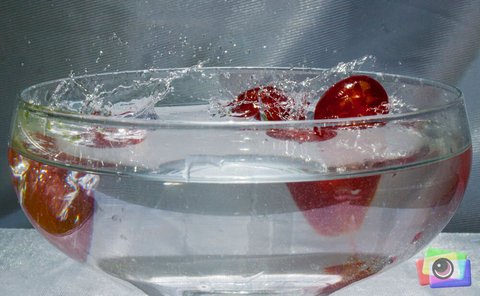 Glacier Cherries in Normal Water